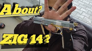 9mm tisas zig 14 pistol review and unboxing [upl. by Pelpel]