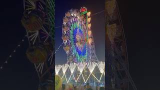 🎡 Thrilling Ride on the Ferris Wheel at Poush Mela 2023  Shantiniketan Adventure Shorts 🇮🇳 [upl. by Ermengarde]