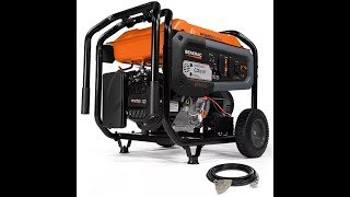 Lets SHOP Generac 10000  8000 Watt Generac Portable Generator With Electric Start  GP8000E [upl. by Kcirdec695]