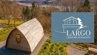 Glamping Pod  Loch Tay Highland Lodges Scotland [upl. by Akimad115]