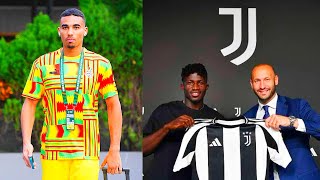 Alexander Djiku🇬🇭 Replaced In The Black Stars With This Player Afena Gyan Unveiled By Juventus FC [upl. by Parrisch977]