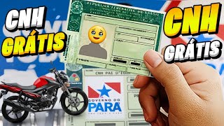 COMO TIRAR CNH GRÁTIS 2024 🥹  COMO TIRAR CARTEIRA DE MOTORISTA GRÁTIS 2024 ATUALIZADO 😱 [upl. by Cherey118]