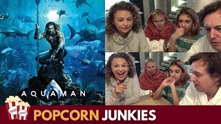 Aquaman Final TRAILER  Nadia Sawalha amp Family Reaction [upl. by Feinleib346]