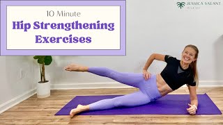 10 MInute Hip Strengthening Exercises  at home [upl. by Selfridge]