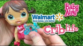 We Found a Vintage Baby Alive Doll Crib Life Surprise in the Walmart Clearance Section [upl. by Firehs844]