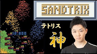 【世界２位の砂テトリス】shorts 砂テトリス 縦型配信 Sandtrix [upl. by Mont]