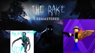 Proving that The Rake Remastered on Roblox isnt scary at all Remontaged [upl. by Edyak]