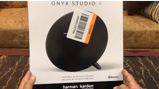 Harman Kardon Onyx Studio 4  Unboxing Setup amp Sound Test [upl. by Tamaru200]