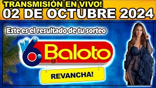 BALOTO REVANCHA Resultado BALOTO REVANCHA del miércoles 02 de octubre 2024 [upl. by Tiram]