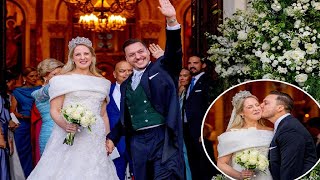 Princess Theodora of Greece marries American lawyer after postponing royal wedding twice in 4 years [upl. by Whitehurst]