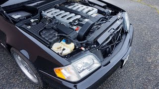 2001 MercedesBenz SL 600 r129 with M120 V12 engine [upl. by Ahsatniuq]