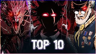 Top 10 SSS Rated Dungeon Manhwa Recommendations You Must Read [upl. by Ahab]