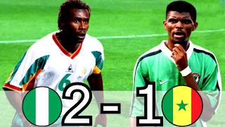 Nigeria vs Senegal AFCON 2000 QuarterFinalNigeria Senegal AFCON QuarterFinal [upl. by Reuben338]