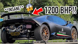 MY 1200 BHP TWIN TURBO LAMBORGHINI HURACAN PERFORMANTE IS INSANE [upl. by Eltsirhc]