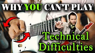 Paul Gilbert TECHNICAL DIFFICULTIES  How to play it RIGHT🤯  Top 2 Mistakes [upl. by Erdried]