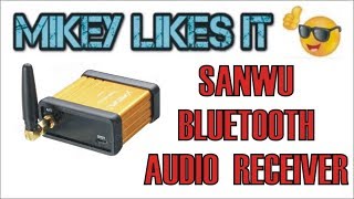 SANWU® HIFIClass Bluetooth 42 Audio Receiver Review from Banggood [upl. by Nahsor]