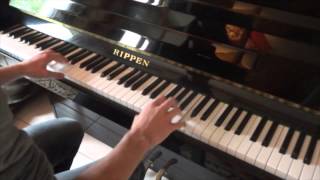 Badinerie in B minor  JS Bach  Piano [upl. by Aitnuahs]