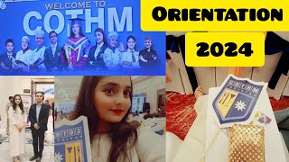 COTHMS Orientation Ceremony 2024🎉🎊  Performances dekhi bht enjoy kiya😍❤️ [upl. by Shiverick224]