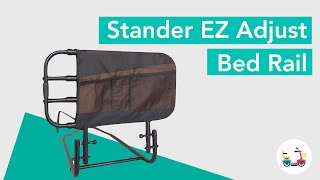 How to use Stander EZ Adjust Bed Rail [upl. by Hooge]