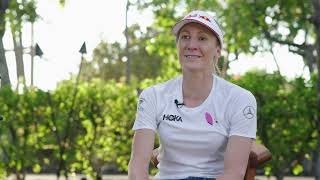 Daniela Ryf on Kona thriller IMWC split and her perfect day [upl. by Mchugh]