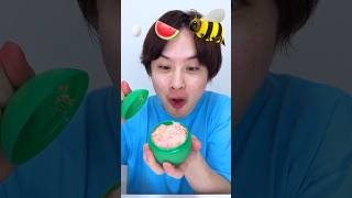 Egg Chocolate Watermelon Chocolate Bee Jelly Which is the best amazingfacts facts [upl. by Odnalro]