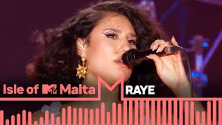 RAYE Performs quotEscapismquot At Isle of MTV 2024 in Malta  IsleofMTV [upl. by Lledyl235]