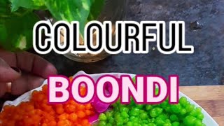 Colourful Boondi Recipe [upl. by Lamdin515]