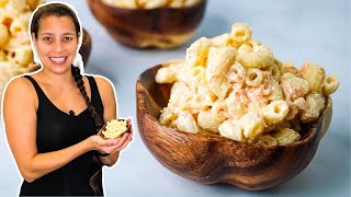 Easy HAWAIIAN STYLE MACARONI SALAD Recipe  Keeping It Relle [upl. by Sillek]