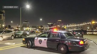 Oakland police investigate fatal stabbing in troubled Lake Merritt neighborhood [upl. by Alleuqcaj]