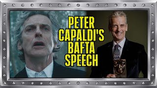 A Legends Lifetime Achievement Award  Watching Peter Capaldis Speech at the Scottish BAFTAs [upl. by Decca721]