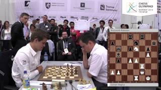 Chess Olympiad  Round 4  Complete chess24 webcast [upl. by Raquela761]