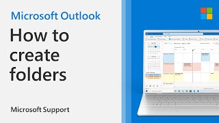 How to create new folders in Outlook  Microsoft [upl. by Ker30]