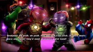 LEGO Marvel Super Heroes  House Party Protocol  100 Guide Red Brick X10 Heartbreaker [upl. by Asilad]