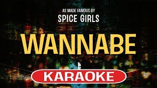 Wannabe Karaoke  Spice Girls [upl. by Enimrac104]