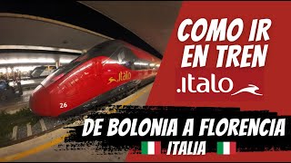 Como ir de Bolonia a Florencia Italia en tren [upl. by Hidie790]