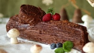 Recette pour faire une bûche de Noël [upl. by Breena491]