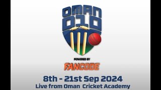 OMAN D10  MUSCAT THUNDERERS vs RENAISSANCE CHALLENGERS  MATCH 27 [upl. by Eastman657]