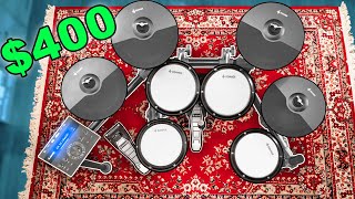 This Drum Set Is Way More Fun Than It Should Be  420 Amazon Ekit [upl. by Euqinomad]