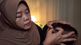 ASMR Tingly Lice Check amp Scalp Scratching [upl. by Merri]