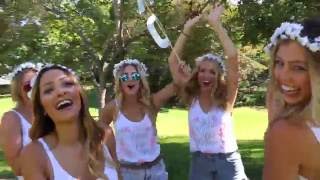 SDSU 2016 Panhellenic Bid Day [upl. by Mensch164]