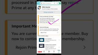 amazon prime membership cancel kaise kare how to cancel amazon prime and get a full refund amazon [upl. by Jewell]