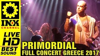 PRIMORDIAL  Full Concert 1592017 8ball Thessaloniki Greece [upl. by Natalina]