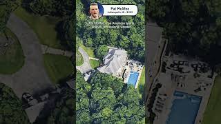 Pat McAfee House in Indiana Worth 15 Million patmcafee uniquetown youtubeshorts [upl. by Annairt]