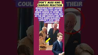 Dont miss king Charles reactionkingcharles princegeorge funny viralvideo [upl. by Noak499]