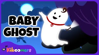 Baby Ghost Halloween Song  The Kiboomers Preschool Songs  Brain Breaks for Circle Time [upl. by Aillil]