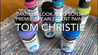 The Search Continues  Jo Sonja Premium Pearlescent Paint Trial [upl. by Yasu920]