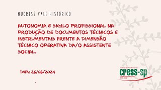 Autonomia e sigilo profissional na produção de documentos técnicos [upl. by Lrigybab]