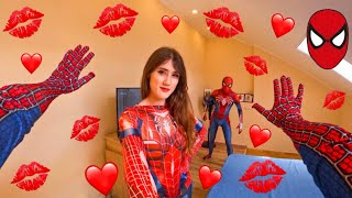 CRAZY GIRL WILL NOT LEAVE SPIDERMAN ALONE Love Parkour POV ​⁠jumphistory [upl. by Anoy133]