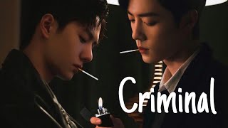 FMV Wang Yibo  Criminal x Hidden Blade  Xiao Zhan [upl. by Akira]