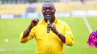 President of Ashgold champion dances to quotkwaku Frimpong de asɛm bɛbaquot during FA Cup match🤣🤣🤣WATCH [upl. by Alema]